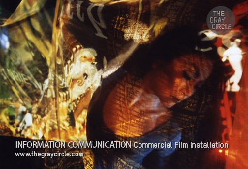 INFORMATION COMMUNICATION Commercial Film Installation - The Gray Circle